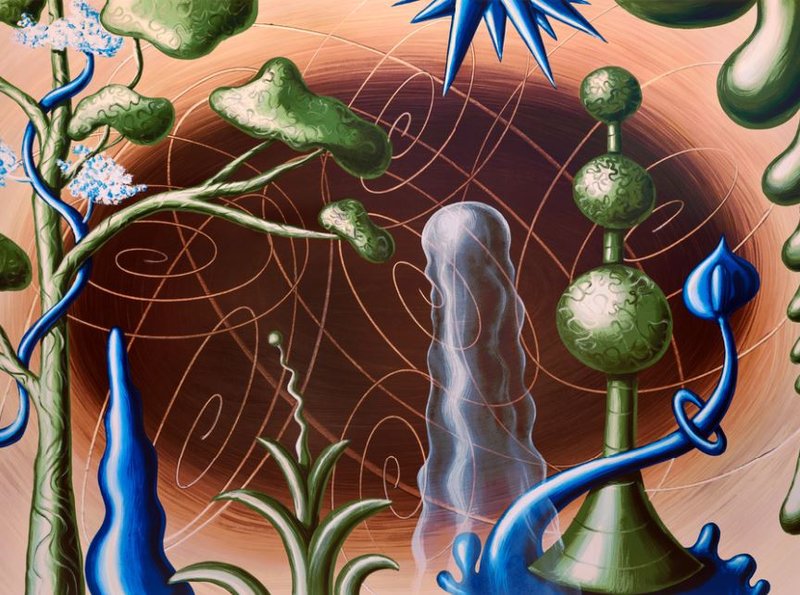 Kenny Scharf, Earthworld, 2024