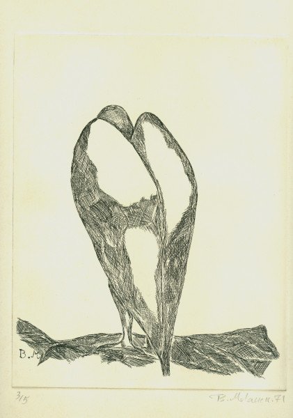 Bahman Mohassess, Eagle, 1971