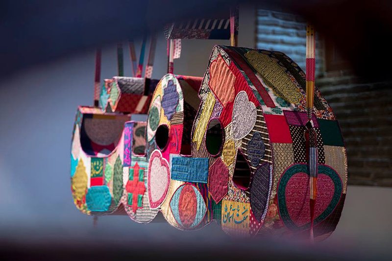 Haft Peykar, installation view