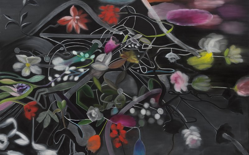 Ross Bleckner, All That We Can Do, 2023