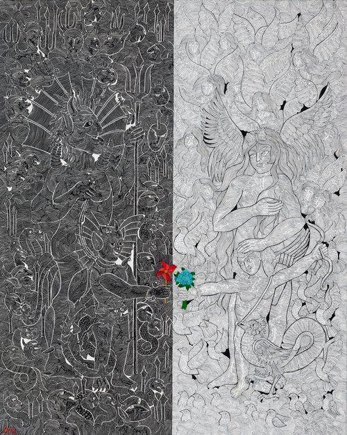 Ali Akbar Sadeghi, Black and White, 0