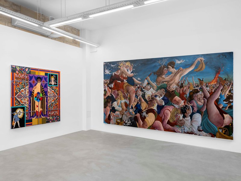 Échos, installation view
