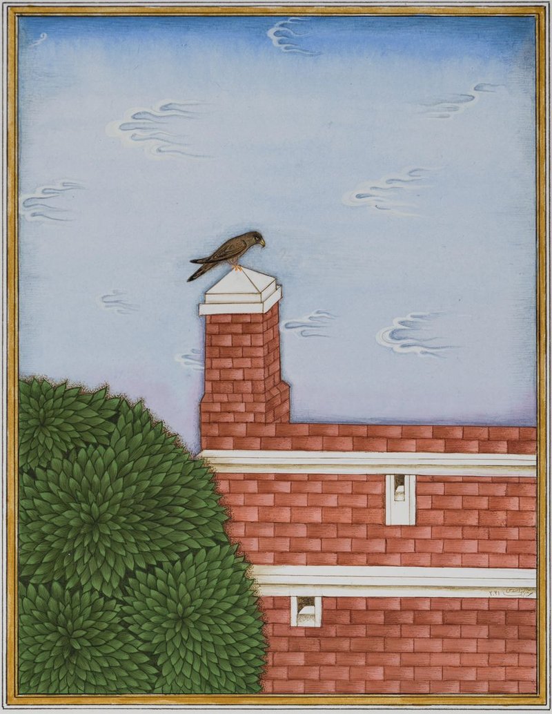 Maryam Baniasadi, Kite and the Red Brick House, 2021