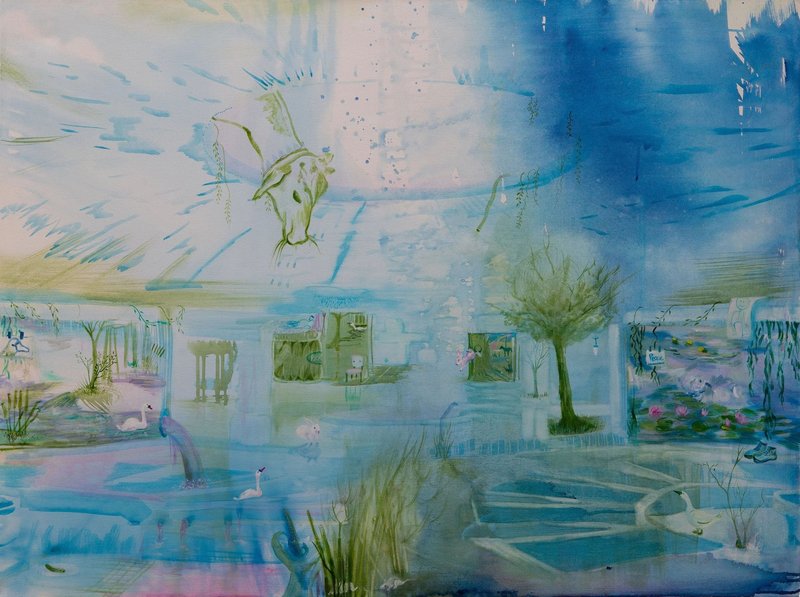 Saba Farhoudnia, His Step, Her Land, in the Sanatorium, 2025