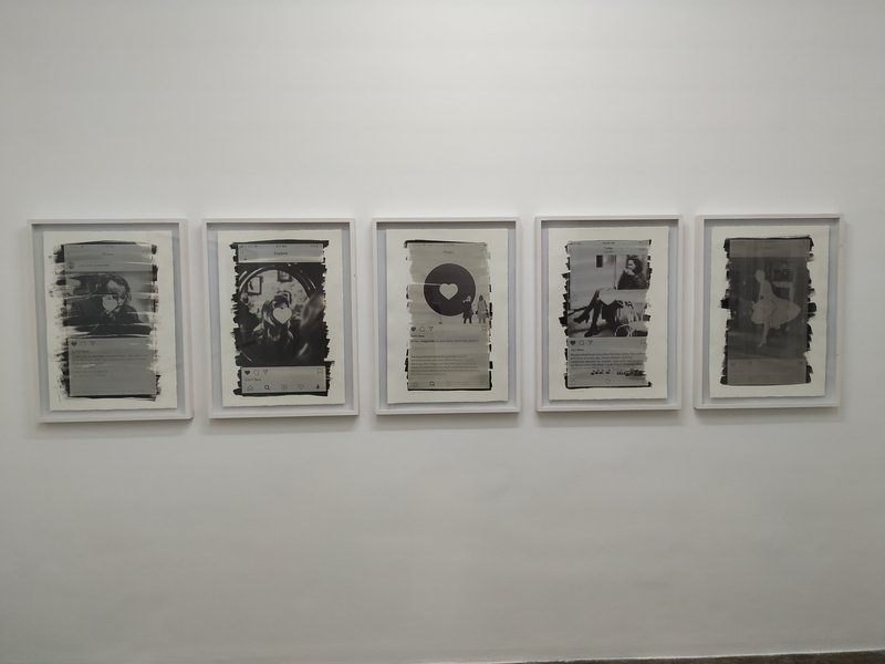 Two - Man Show, installation view