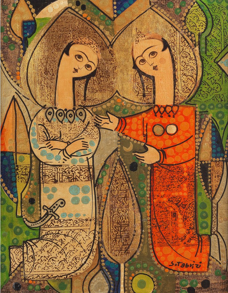 Sadegh Tabrizi, Saqqa-Khaneh II, 1990