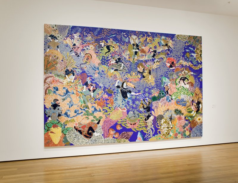 Installation view.