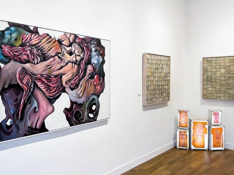 Holiday Hang, installation view