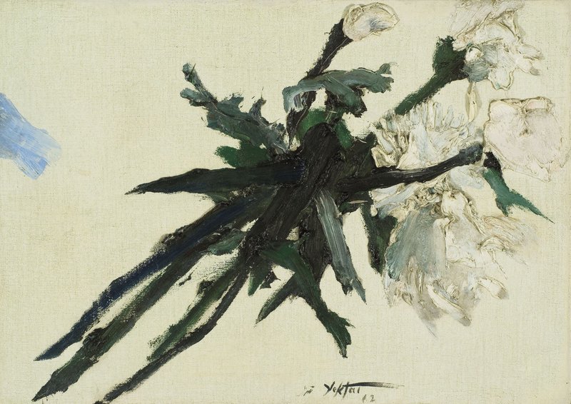 Manoucher Yektai, White Flowers, 1962