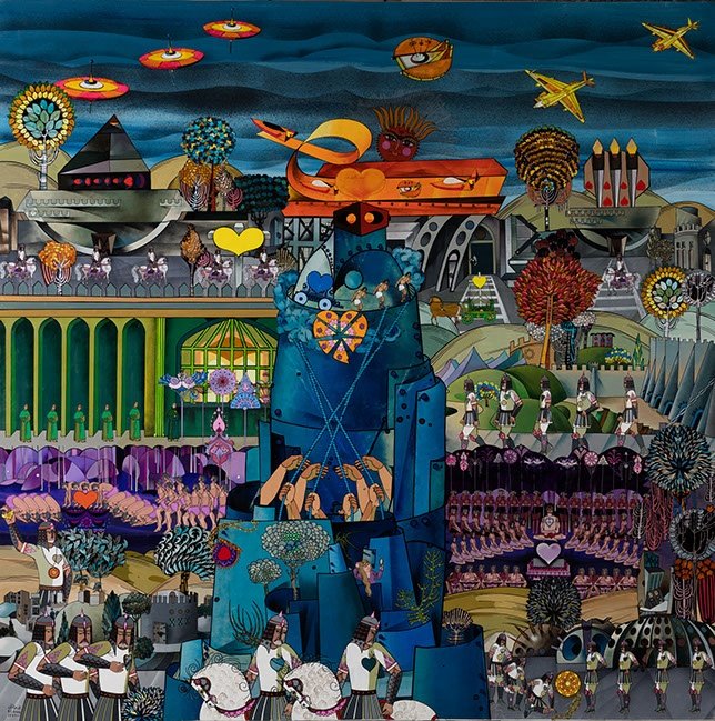Ali Akbar Sadeghi, Seven Cities Recreated, 2016