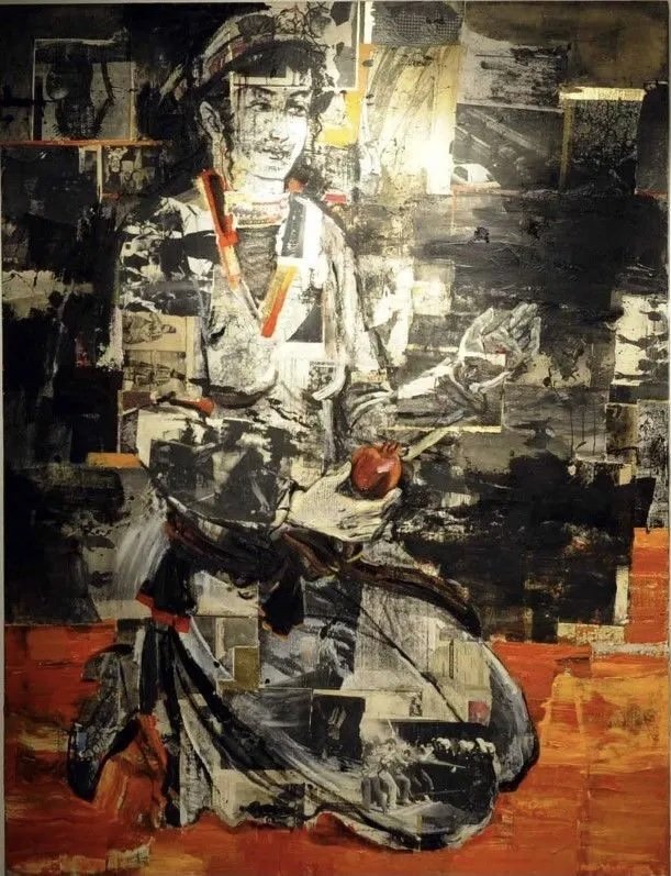 Reza Doust, Orange Pomegranate l, 0