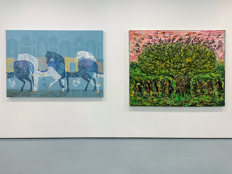 A Requiem For the Flower of..., installation view
