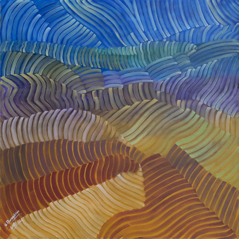 Seroj Barseghian, Wave Composition no.2, 2021
