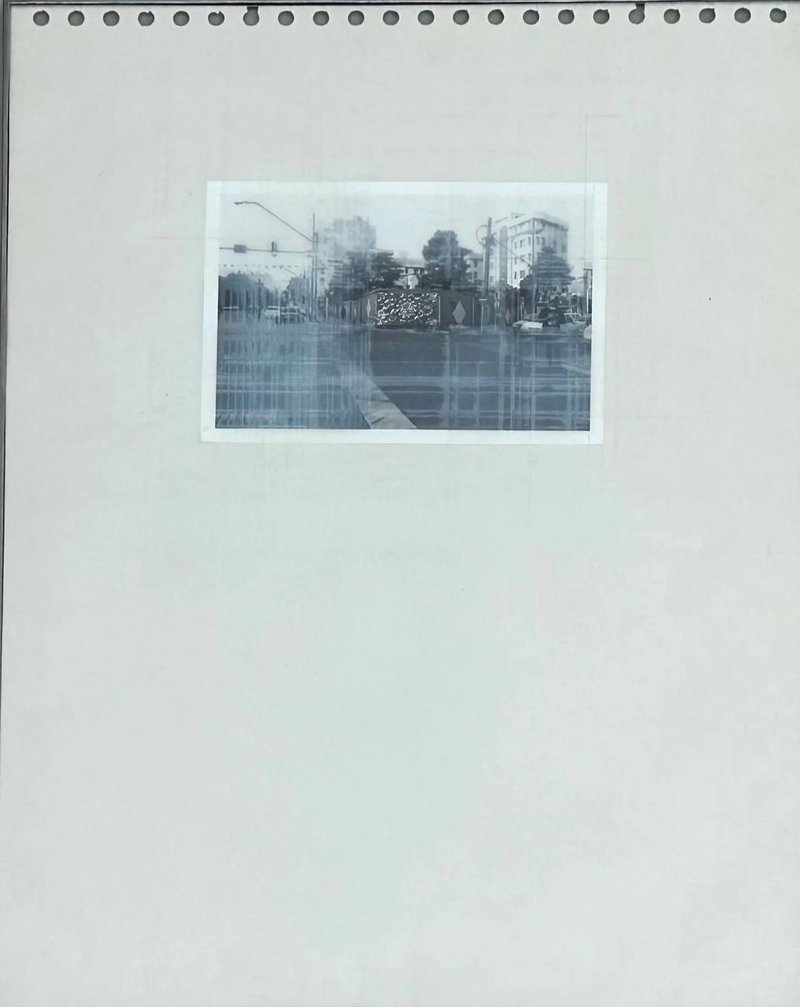 Mohammad Ghazali,  I Saw This Table at the Beginning of Police Avenue, 2016