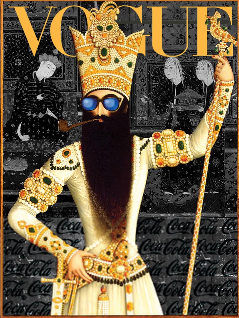 Rabee Baghshani, Golden King, 2022