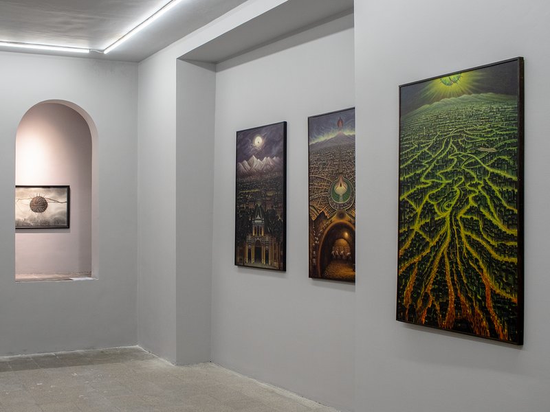 تعلیق، نمای چیدمان
