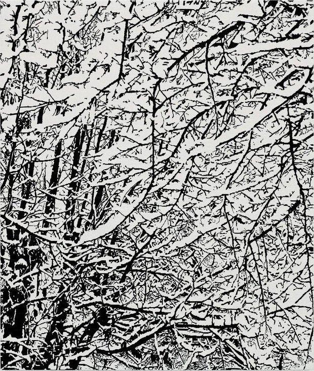Farhad Moshiri, SNOW FOREST 006A, 2017