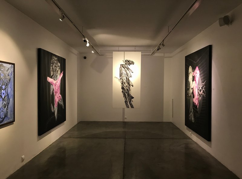 Neo-expressionism in Iranian Contemporary Art, installation view