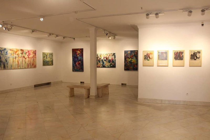 This Side of the Wall, installation view
