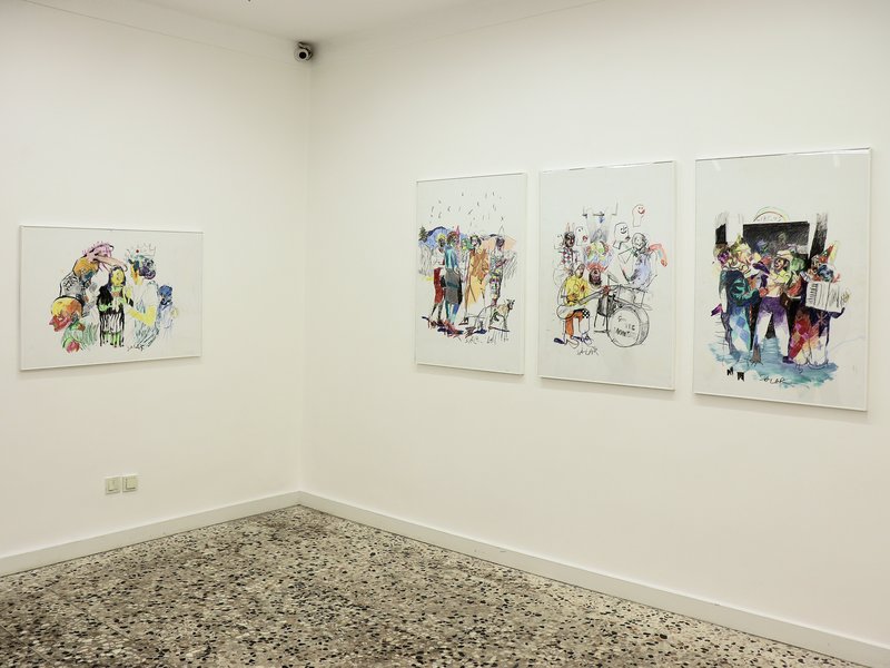Time of Cholera, installation view