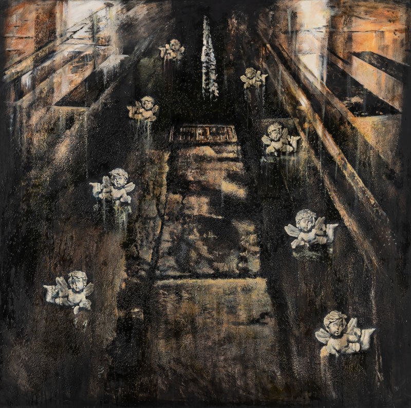 Khosrow Khosravi, Wet Street Because of Rain, 2015