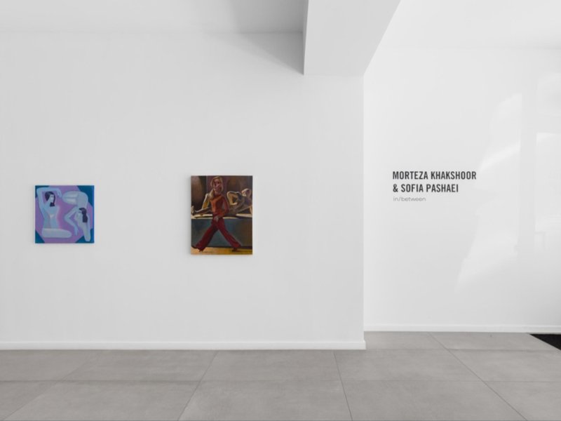 Installation view.