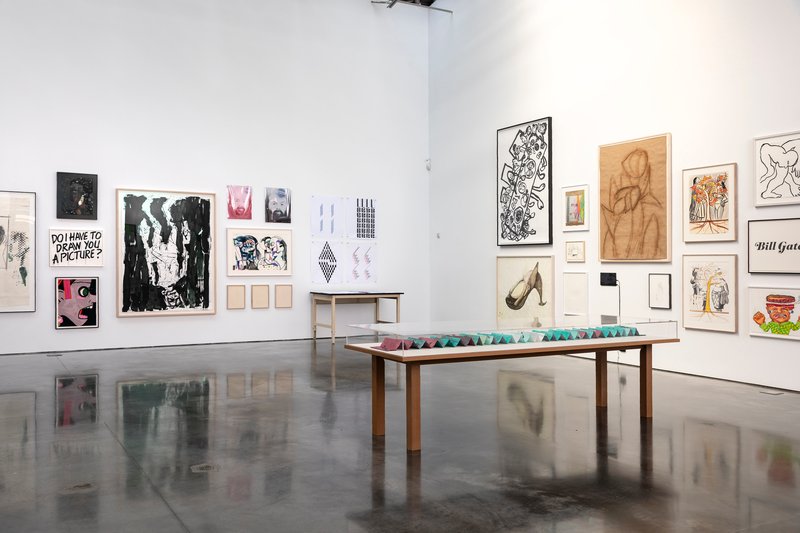 Drawing 2020, installation view