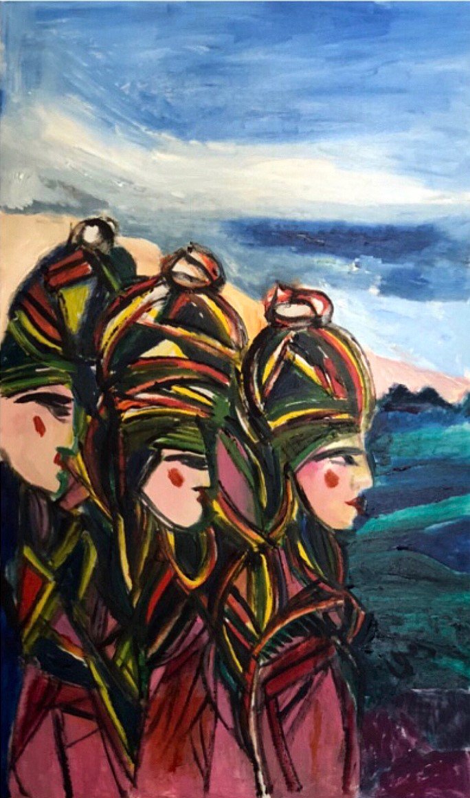 Hasan Ghaemi, Guilan Transplanted Women in Spring, 2015