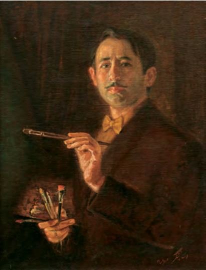 Ali Asghar Petgar, Self Portrait, 1951