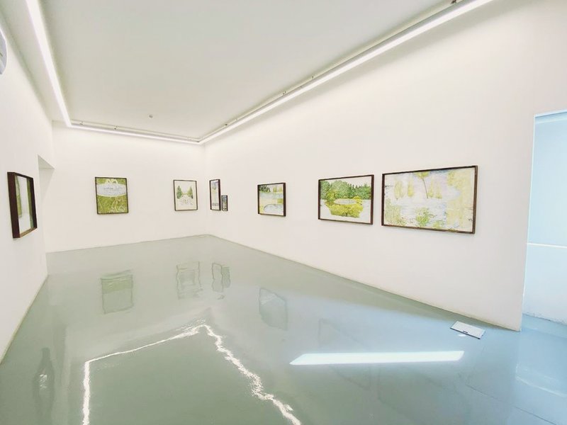 Bygone Glory, installation view