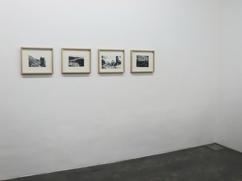 solo show - Arash Sedaghatkish, Installation view.