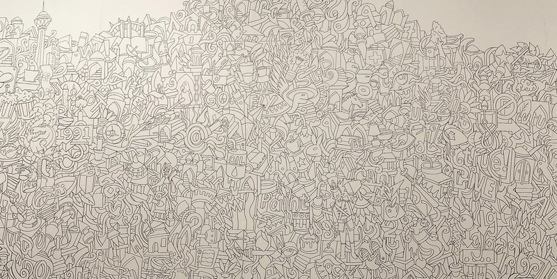 In the Solitude of the City, installation view