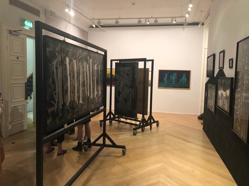 Dusted Waters, installation view