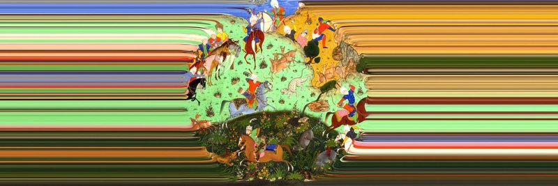 Arash Nazari, Rustam and the Seven Champions of Iran Hunt in Turan, 2020