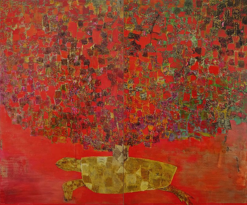 Reza Derakshani, Ruby Migration, 2014