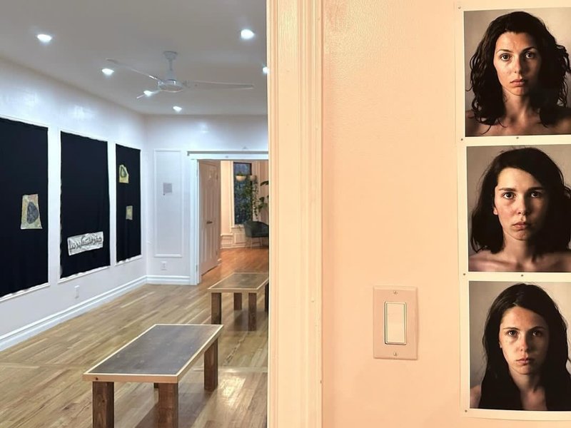 In Between, installation view