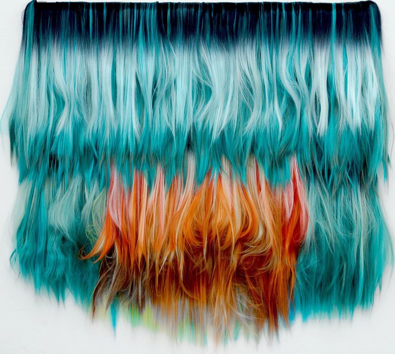 Hiva Alizadeh, Untitled( Waves), 2023