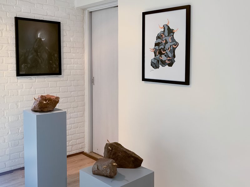 Relics, installation view