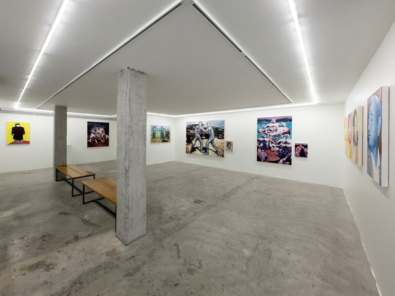 Teieb, installation view