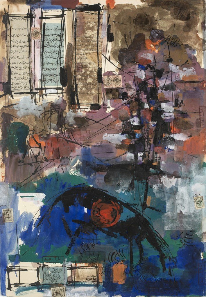 Sadegh Tabrizi, Untitled, 1960
