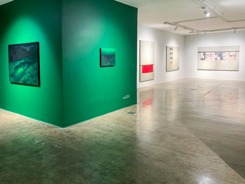 A Duo Exhibition, installation view