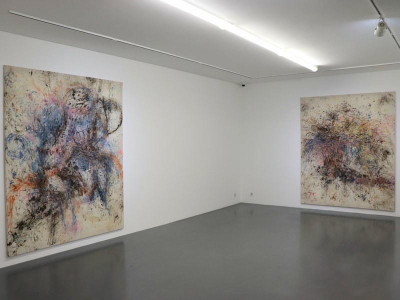 Installation view.