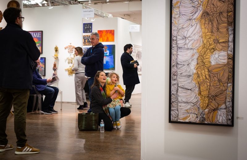 In person exhibitions