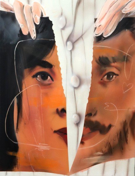Hoda Kashiha, In a Torn Instant, 2025
