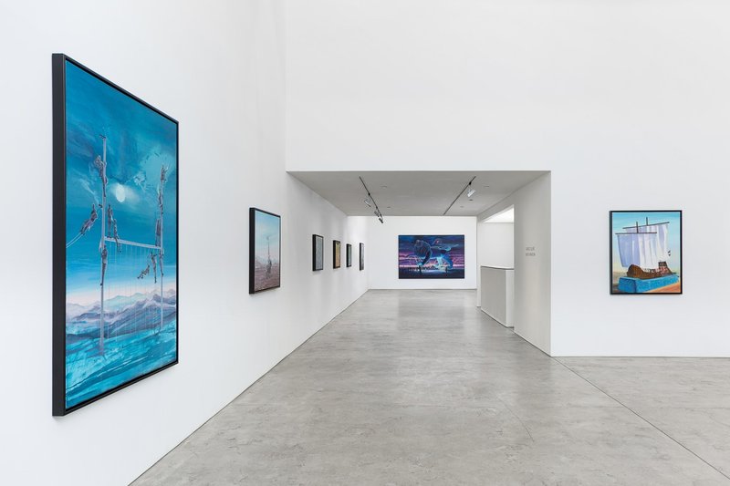 میدان رژه، نمای چیدمان