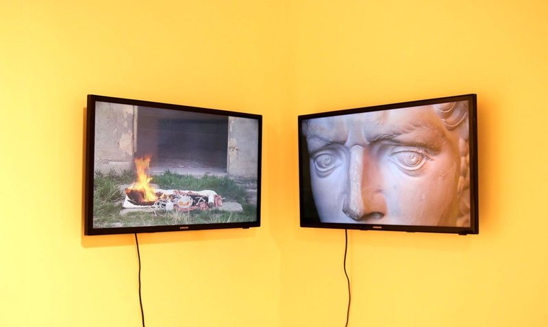 Absenteeism: The Recliners, installation view