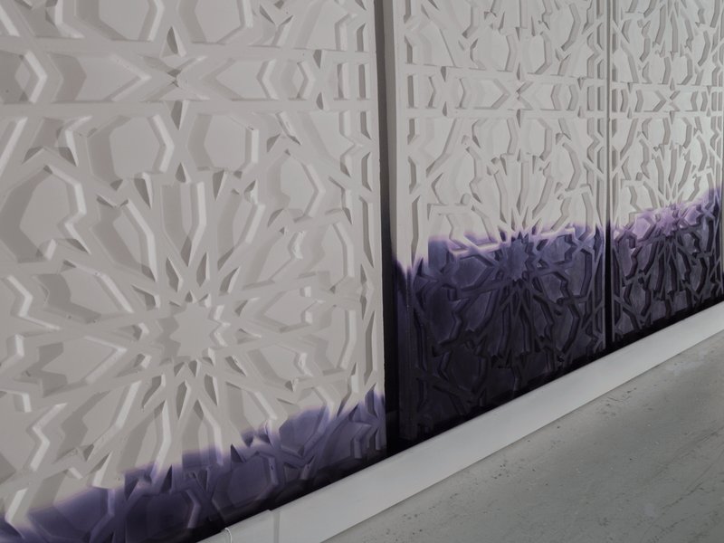 The Shape of Oil, installation view