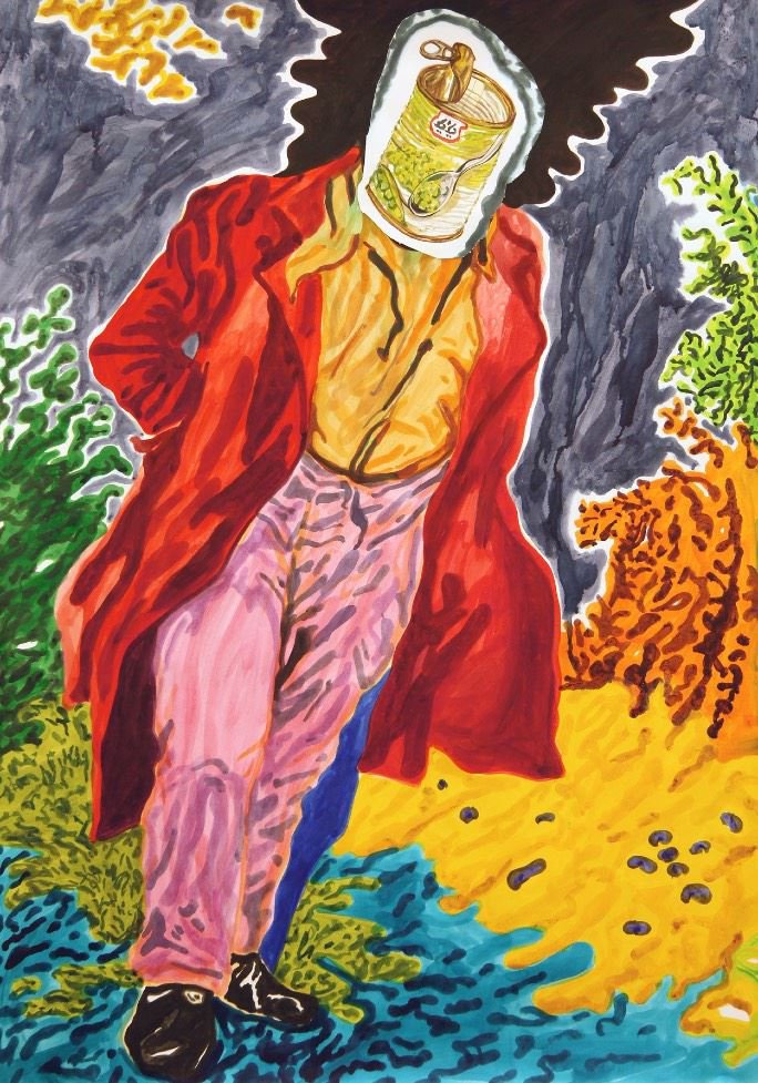 Parsa Mostaghim, Tilted Figure 2, 2020