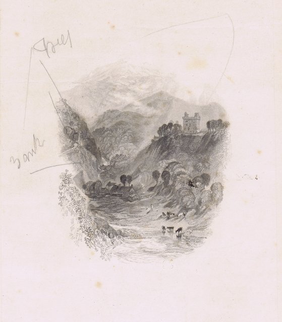 William Turner, Hermitage Castle, 1834