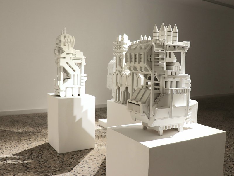 Structures to Heaven, installation view